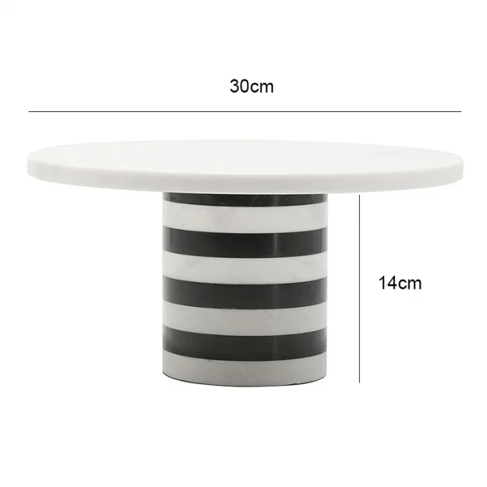 Doğal Mermer Lüx Pasta Standı