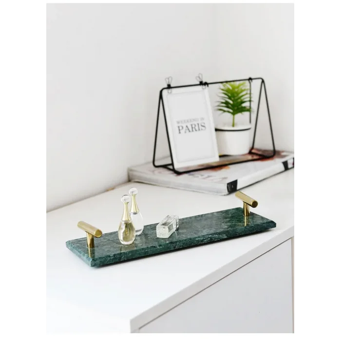 Doğal Mermer Tepsi Sunumluk