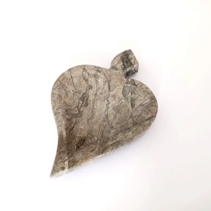 Doğal Mermer Yaprak Sabunluk