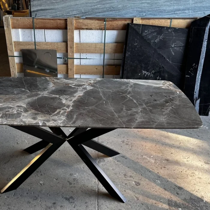 Doğal Mermer Yemek Masası