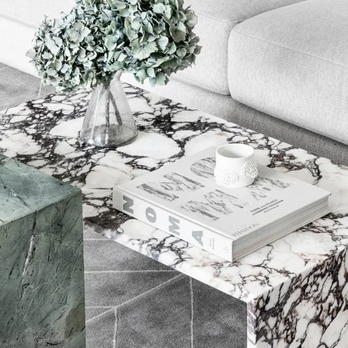 Zenith Doğal Taş Lüks Orta Sehpa