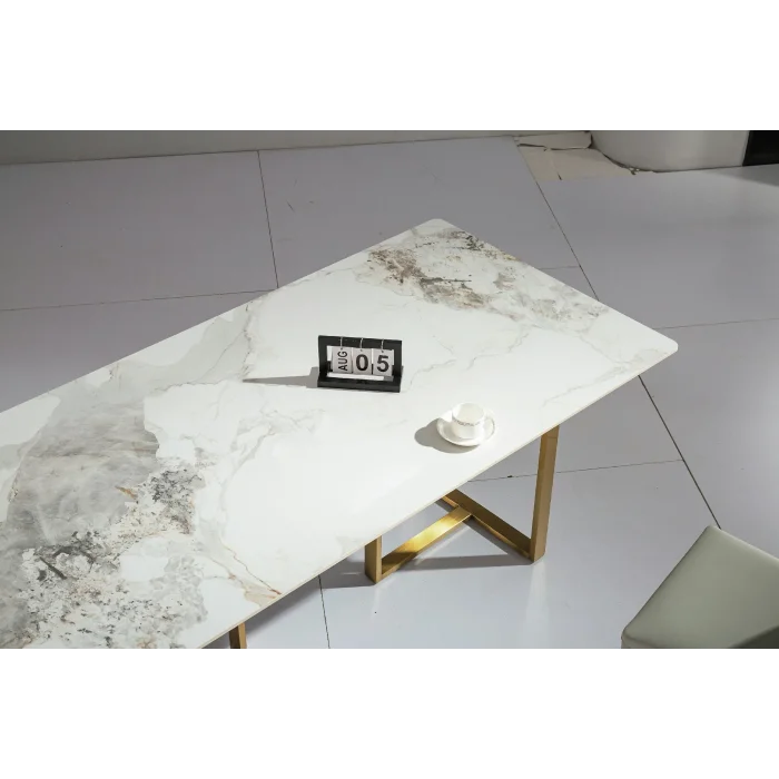 Gerçek Porselen Yemek - Toplantı Masası