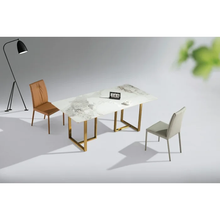 Gerçek Porselen Yemek - Toplantı Masası