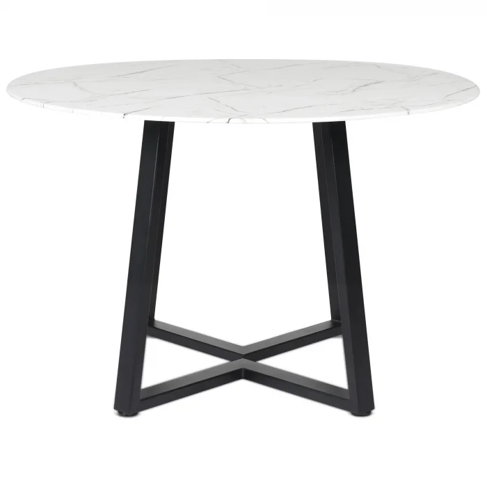 Lumina Doğal Taş Lüx Yuvarlak Yemek Masası