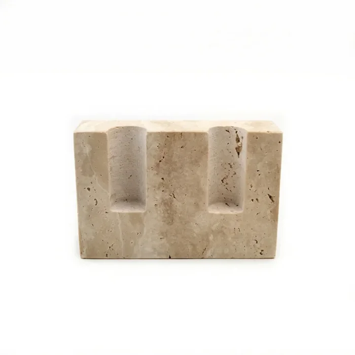 Odyssey Doğal Taş Traverten Aroma Mum Tutucu