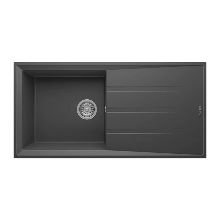 P012 Tek Gözlü Damlalıklı Granit Eviye 1000 x 500