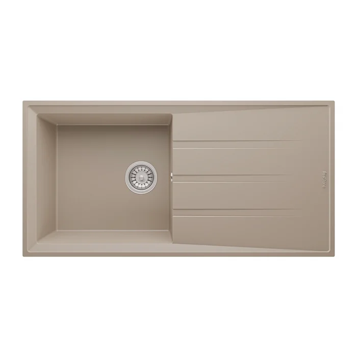 P012 Tek Gözlü Damlalıklı Granit Eviye 1000 x 500