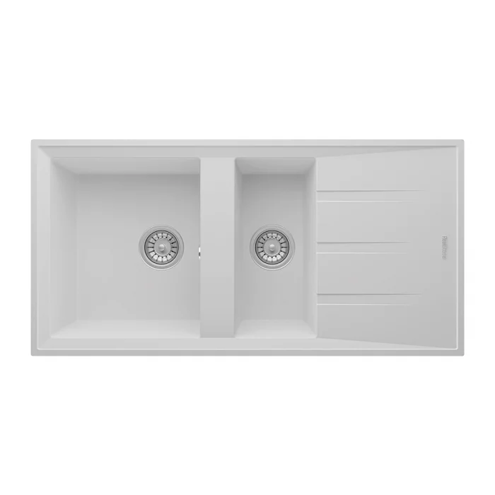 P013 1.5 Gözlü Damlalıklı Granit Eviye 1000 x 500