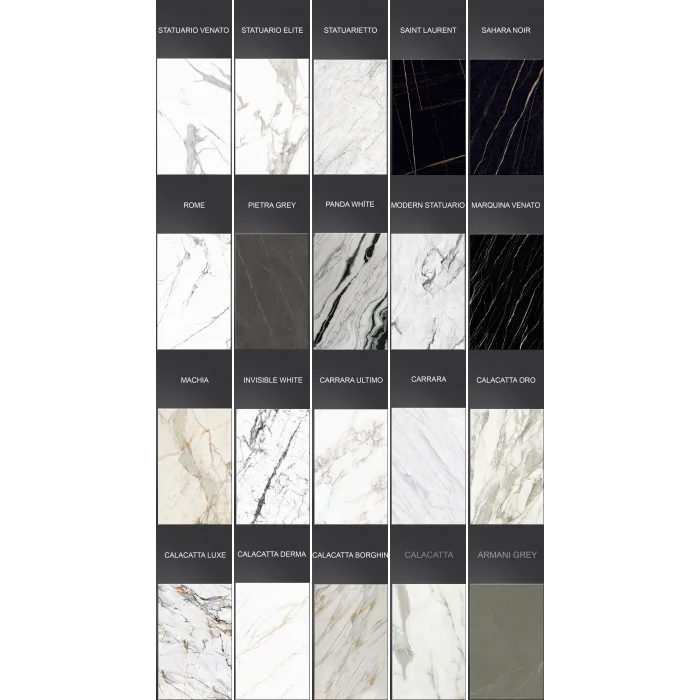 Catalyst Doğal Taş Mermer - Porselen Yan Sehpa