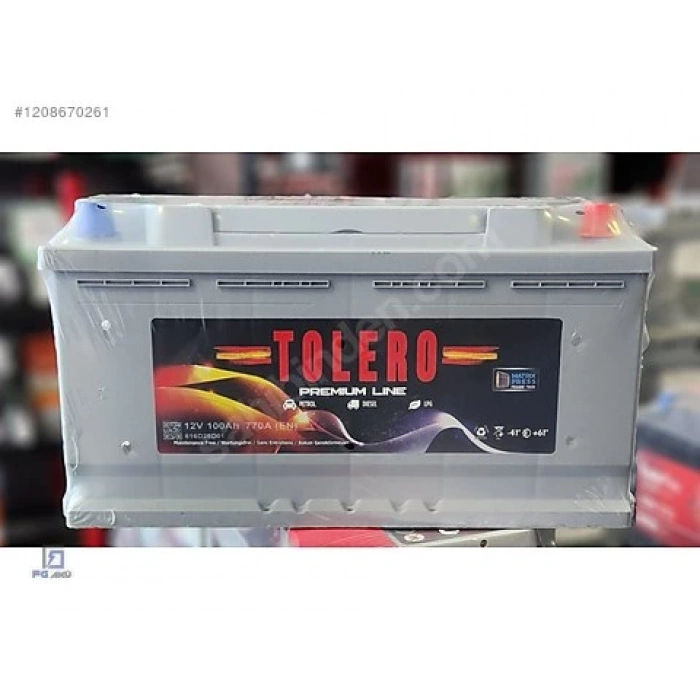 12V-100 AH TOLERO AKÜ