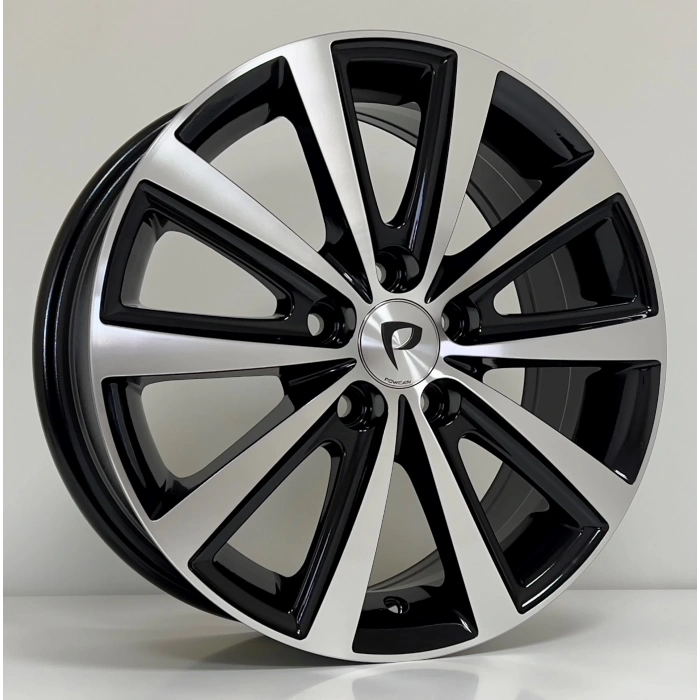 14 JANT 6 X 14 BK-672 5X100 ET30 57.1 BLACK MACHINED XL