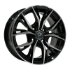 15 JANT 7 X 15 BK-5400 4X100 ET38 73.1 BLACK MACHINED