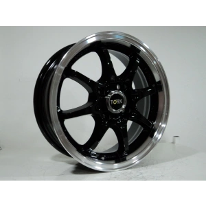 14 JANT 5.5X14 TORK 3753 4X100 ET 35 73.1 BLACK LIP MACHINED-RENO-JAPON 4 BİJON
