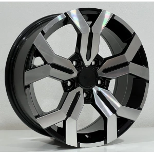 16 JANT 7 X 16 DY-1266 5X114.3 ET40 66.1 BLACK MACHINED XL