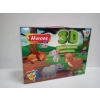 HEROES 3D ORMAN HAYVANLARI OYUN HAMURU SETİ 21 PRÇ 6 RENK HAMUR
