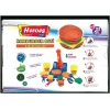 HEROES HAMBURGER OYUN HAMURU SETİ 23 PRÇ 4 RENK HAMUR