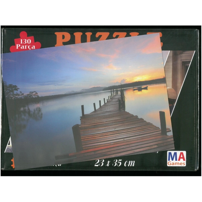 130 parça gün batımı puzzle