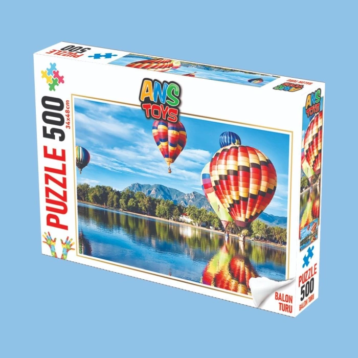 ANS TOYS 500 PARÇA PUZZLE 10 FARKLI MODEL