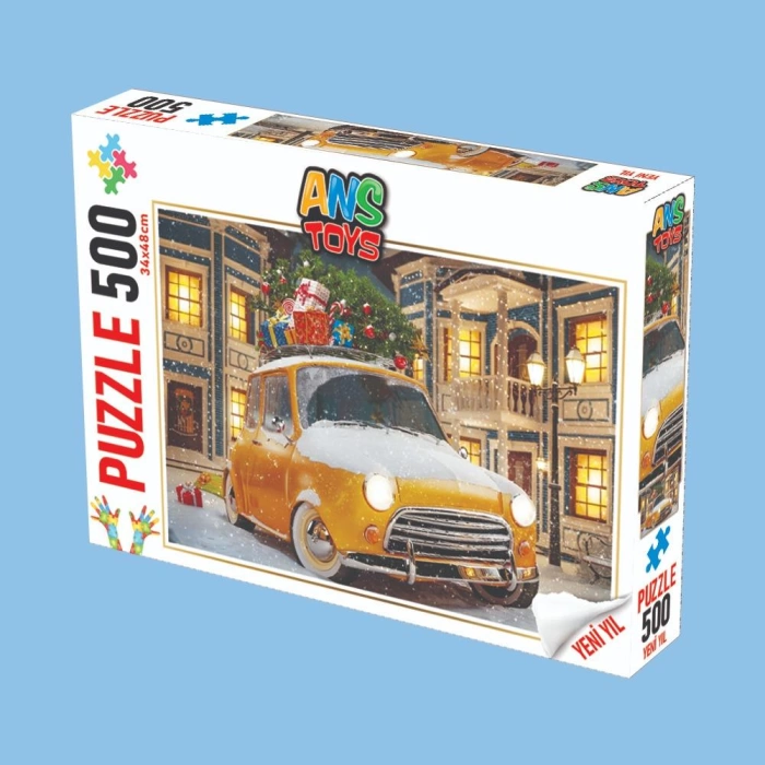 ANS TOYS 500 PARÇA PUZZLE 10 FARKLI MODEL