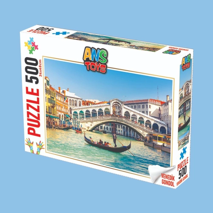 ANS TOYS 500 PARÇA PUZZLE VENEDİK GONDOL