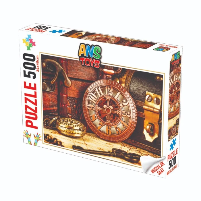 ANS TOYS 500 PARÇA PUZZLE NOSTALJİK SAAT