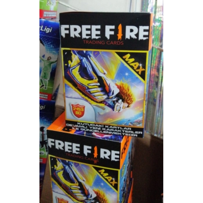 Free Fire Serisi 400 Adet Oyun Kartları