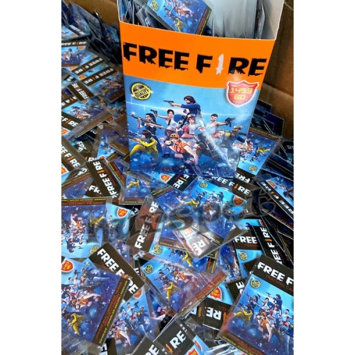 Free Fire Serisi 400 Adet Oyun Kartları