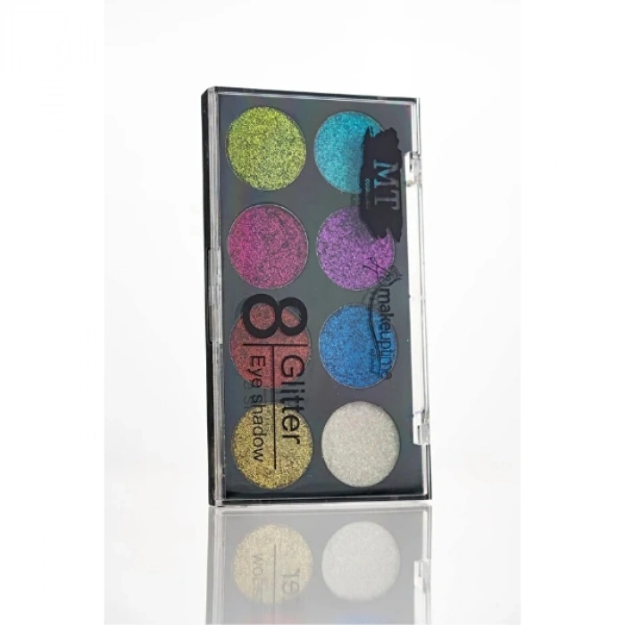 8 Renk Glitter Far Paleti - 2li Set