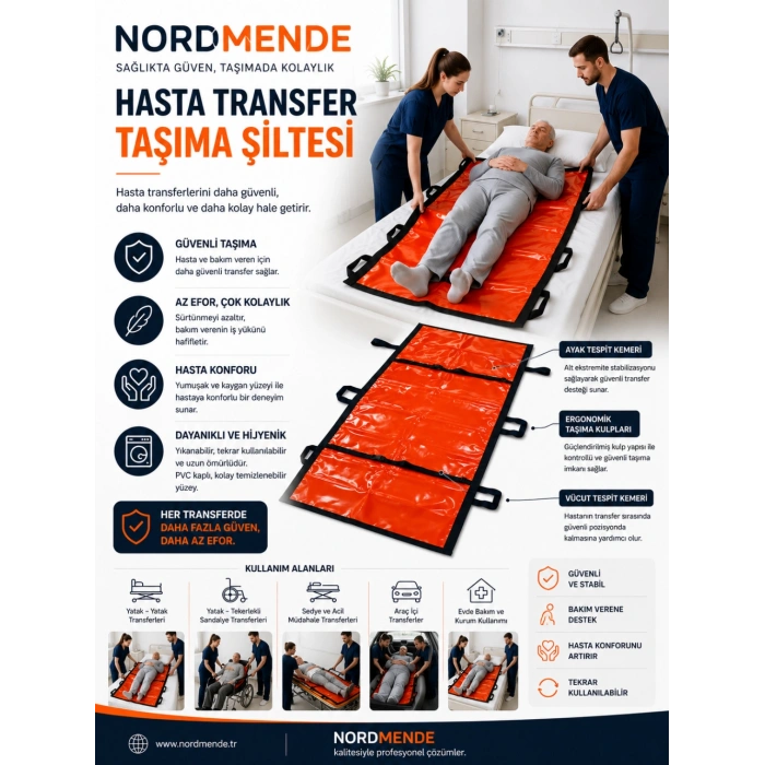 Hasta Transfer Taşıma Şiltesi