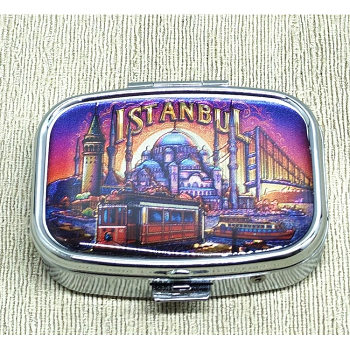 İstanbul Temalı İlaç Kutusu Alk4369