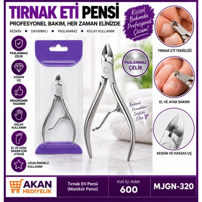 KALIN UÇLU TIRNAK KESME PENSİ