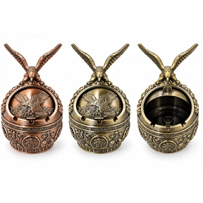 Metal Kartal Tasarımı Küllük Alk6403