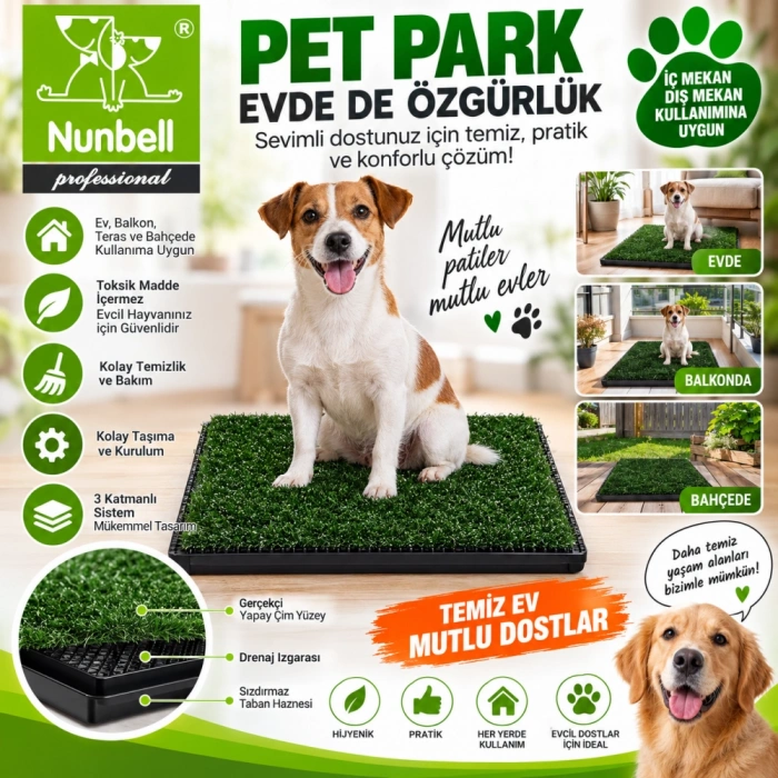Nunbell Pet Park Köpek Tuvaleti