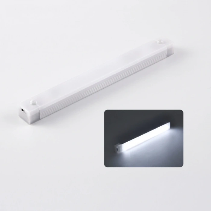 Sensörlü Uzun LED Işık - Mıknatıslı - Şarjlı - 50 cm