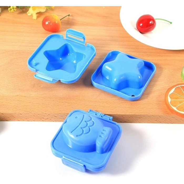 Suşi Ve Haşlanmış Yumurta Kalıbı 3 Adet
