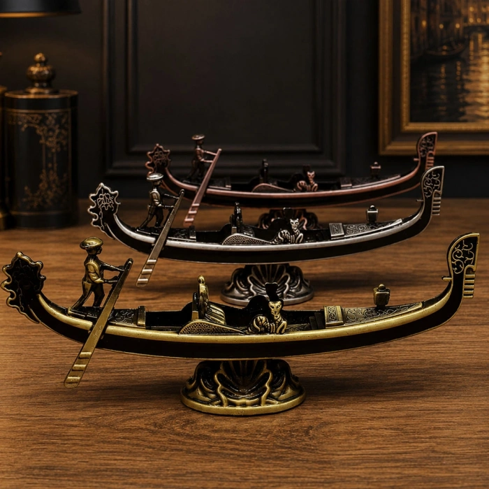 Toptan Metal Dekoratif Venedik Kayık