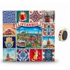 İstanbul Temalı Polyester Magnet Alk5867