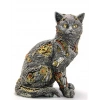 Steampunk Polyester Kedi Figürü Alk2455