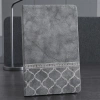 Toptan Desenli Gri Deri Defter