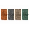 Vintage Dümen Ve Çapa Desenli Deri Defter Alk6470
