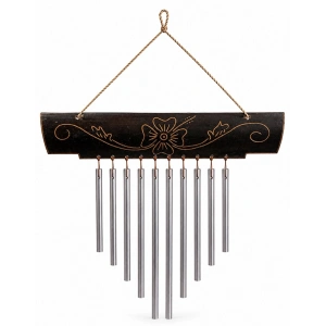 Bambu Metal Çubuklu Rüzgar Çanı No:1048
