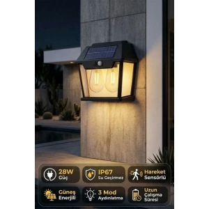 Çitftli Solar Led Aydınlatma Lambası