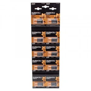 Duracell 1.5V İnce AAA 20li Alkalin Pil LR03/MN20