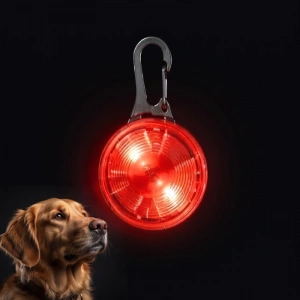 Evcil Hayvan Işıklı LED Tasma Aparatı - Suya Dayanıklı - Uzun Pil Ömrü