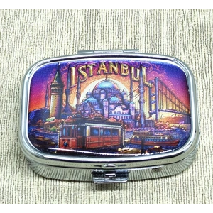 İstanbul Temalı İlaç Kutusu Alk4369