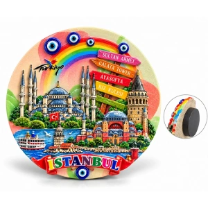 İstanbul Temalı Polyester Magnet Alk5862