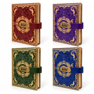 Özel Tasarım Şifreli Deri Defter  Alk3953