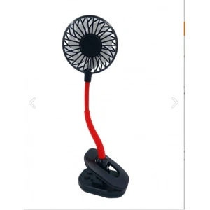 Portatif Işıklı Mini Klipsli Fan