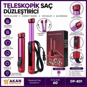 Profesyonel Teleskopik Saç Düzleştirici