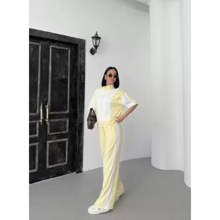 Garnili Kısa Kol Takım